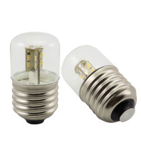 Boat Led Bulb, 1.8 watts - Globe Candle Led - 10-30 volts - E27 - White - D28*51mm - T28-20L-E27-W - AZLED